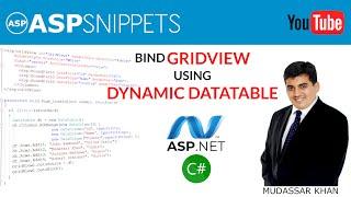 Dynamically create DataTable and bind to GridView in ASP.Net