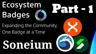 Soneium Update Ecosystem Badges Claim Full Guide