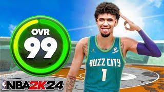 99 LAMELO BALL BUILD is UNSTOPPABLE in NBA 2K24