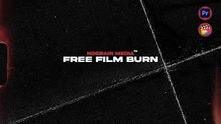 FREE FILM BURN TRANSITION - For Premiere Pro, Final Cut, Davinci Resolve & More! (COPYRIGHT FREE)