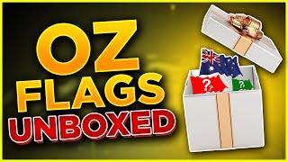 Unboxing Australian Flags
