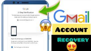 Google send a notification to your phone. tap yes on the notification to continue | Email Recovery