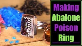 Making a Silver & Abalone Poison Ring