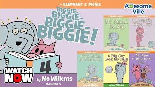 An Elephant & Piggie Biggie Volume #4 - read aloud stories collection!