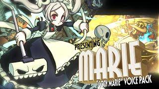 Skullgirls 2nd Encore - "Goth Marie" Voice Pack Trailer