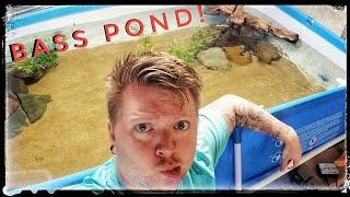 Adding Smallmouth Bass to 500 Gallon Indoor Pool Pond!