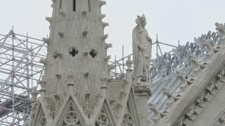 Notre-Dame de Paris : Vue Extérieure du Chantier en Cours