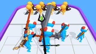 Merge Battle 3D - Gameplay Walkthrough (iOS Android) Levels 11-20