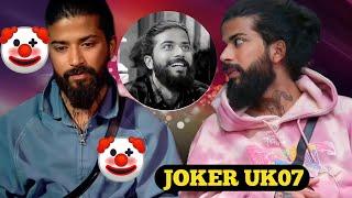 Big Boss 17 UK07 Joker memes | UK07 vs Munawar Faruqui | #biggboss #uk07rider