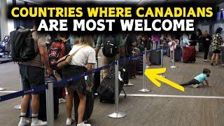 Top 10 Countries Where Canadians Are Most Welcome