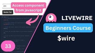 $wire | Laravel Livewire 3 for Beginners EP33