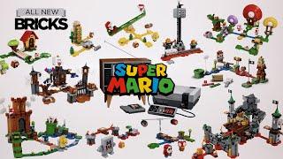 LEGO Super Mario Compilation of All 2020 Wave 1 Sets Speed Build