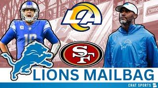 Lions Mailbag Rumors: Lions Schedule HARD, Trade For An Edge? Lions Free Agency Targets + Jared Goff