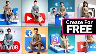 Create Viral AI Social media Profile Image | Bing image Generator | How to create image with Bing AI