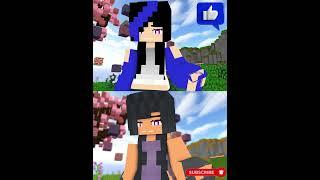 ARA ARA  meme Team aphmau wedding and aaron cute Vs Team ein gf and ein cute #shorts