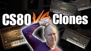  The Ultimate Yamaha CS80 Showdown: Real vs. VST Clones!  #vangelis