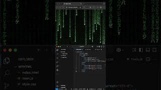  Frontend Coding Magic! Matrix Rain