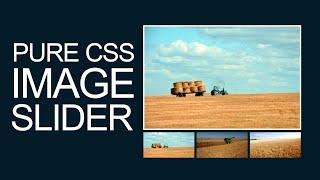Pure CSS Image Slider