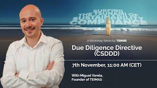 Corporate Sustainability Due Diligence Directive | Surfing the Tsunami of Sustainability Compliance