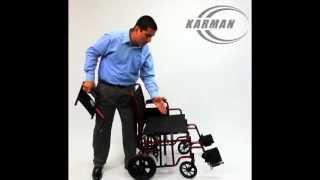 T-920/T-922 Extra Wide Transport Chair - by Karman Healthcare #wheelchair #transport