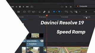 How to speed ramp in Davinci resolve 19 #DJI #fyp #drone #example #tutorial