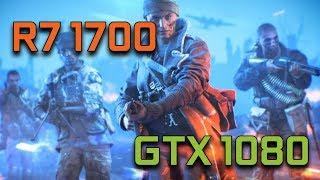Battlefield V | GTX 1080 OC + Ryzen 7 1700 OC | 2160p High Settings | BENCHMARK
