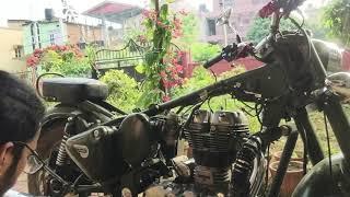 Making Pyramid Royal Enfield Servicing