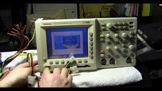 Dead Digital Oscilloscope Repair Part 1 ( Tektronix TDS 3012 )