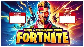 How To Change Your Fortnite Name