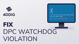 【Fixed 2022】How to Fix Stop Code DPC Watchdog Violation Error on Windows 10/8/7 in 5 Ways?