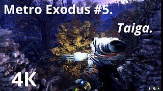 Metro Exodus #5. Taiga. The most beautiful and colorful location. English. 4K quality.