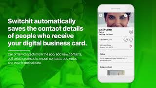 Switchit Digital Business Card - The Business Card For Modern Professionals and Teams