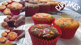 Resepi Asas Kek Cawan - Vanila, Oren & Coklat | Basic Cupcakes Recipes (Vanilla, Orange & Chocolate}