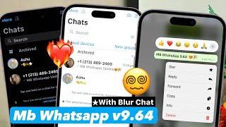 MB WhatsApp iOS v9.64 2023 || Update WhatsApp Android Menjadi WhatsApp iPhone Terbaru 2023