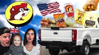 Brits Tailgate at BUC-EE’S The Worlds Largest Gas Station *OMG The Nuggets*