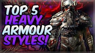 Top 5 Heavy Armour Styles In The Elder Scrolls Online! | Best Heavy armour in ESO!