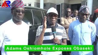 Oshiomole Exposes Obaseki, Reveals How He Was Using Suspended 18 LG Chairmen in Edo