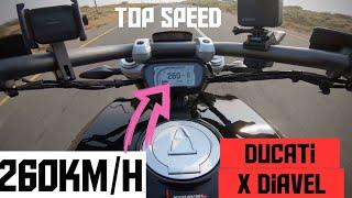 Ducati x-Diavel s top speed/this is sports like cruiser bike