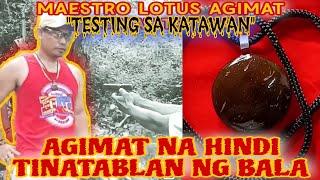 ANTINGERO NAGTESTING NG B@LA SA KATAWAN : MAESTRO LOTUS AGIMAT TESTING : R72 : KMJS : NICK BANAYO KB