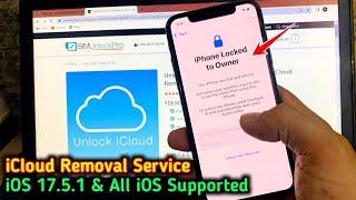 iPhone Locked To Owner How To Unlock With SIMUNLOCKPRO || iOS 17.5.1 Bypass iCloud Activation Lock |