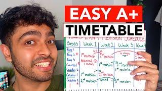 How I Make the PERFECT Revision Timetable with Spaced Repetition