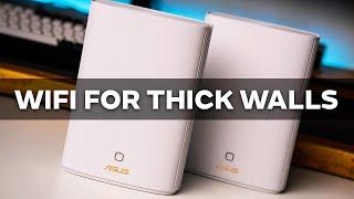 Wifi For Thick Walls using a HomePlug ft. Asus ZenWifi AX Hybrid