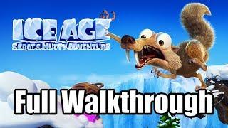 Ice Age: Scrat’s Nutty Adventure (2019) PS4 Gameplay Full Game Walkthrough (No Commentary)