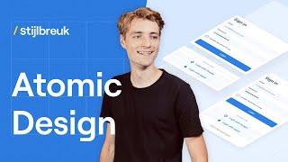 How we use the Atomic Design Method in Figma (Figma file included!)