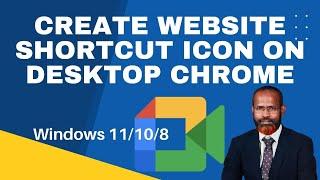 How To Create WebSite Shortcut Icon On Desktop In Windows 11/10/8