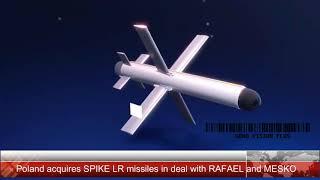 Poland acquires SPIKE LR missiles in deal with RAFAEL and MESKO