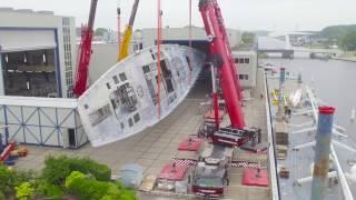 CLASSIC KETCH under construction at Royal Huisman