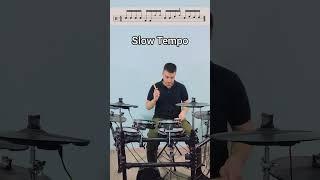 An easy drum fill that sound AMAZING #drums #drummer #drumming #drumlesson #drumlessons #drumteacher