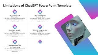 Limitations of ChatGPT PowerPoint Template | Kridha Graphics