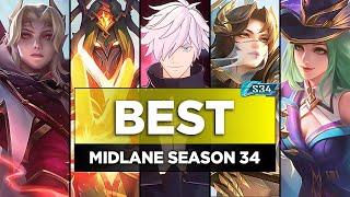 HERO MIDLANE TERBAIK SEASON 34 | Mobile Legends Update!!